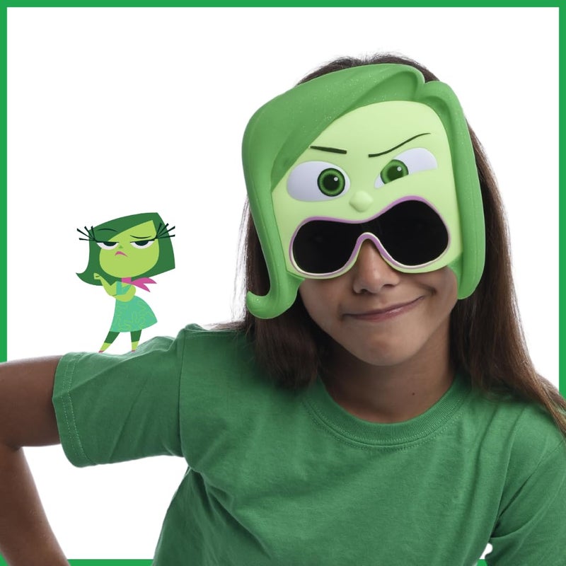 Sun-Staches Inside Out Official Disgust Sunglasses | Disney Pixar Costume Accessory | UV400 | One Size Fits Most - Image 2
